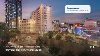 𝐀 𝐌𝐞𝐚𝐧𝐢𝐧𝐠𝐟𝐮𝐥 𝐑𝐞𝐜𝐨𝐠𝐧𝐢𝐭𝐢𝐨𝐧 𝐅𝐫𝐨𝐦 𝐎𝐮𝐫 𝐆𝐮𝐞𝐬𝐭𝐬
New World Saigon Hotel vinh dự đón nhận giải thưởng Traveller Review Award 2026 từ @bookingcom - giải thưởng được đánh giá dựa trên trải nghiệm thực tế của khách lưu trú.
Sự công nhận này phản ánh niềm tin mà khách hàng đã dành cho chất lượng dịch vụ, không gian tinh tế, cùng tinh thần hiếu khách của New World Sài Gòn. Mỗi một phản hồi tích cực, mỗi một ý kiến đóng góp, đều là nguồn động lực to lớn để đội ngũ New World Saigon tiếp tục vươn mình phát triển và không ngừng đổi thay.
Giải thưởng này không chỉ giúp New World Sài Gòn khẳng định vị thế của mình trong lòng khách lưu trú, mà còn là động lực vô cùng lớn lao để chúng tôi tiếp tục phát triển và nâng cao chất lượng dịch vụ của mình, mang đến cho khách hàng những trải nghiệm ngày càng trọn vẹn và tuyệt vời hơn.
_________
New World Saigon Hotel is honoured to receive the Traveller Review Award 2026 from @bookingcom — a recognition based on the real experiences of our guests.
This achievement reflects the trust our guests have placed in our service quality, refined spaces, and the genuine hospitality that defines New World Saigon. Every positive review and every piece of feedback serves as a meaningful source of motivation for our team to continue growing, improving, and evolving.
More than a recognition, this award reinforces our commitment to continuously enhance our services and deliver experiences that are increasingly seamless, comfortable, and memorable for every guest who stays with us.
#NewWorldHotels #NewWorldSaigon #TravellerReviewAward2026 #Bookingcom