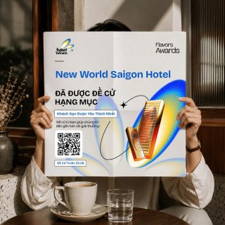 𝐋𝐄𝐓 𝐓𝐇𝐄 𝐅𝐋𝐀𝐕𝐎𝐑𝐒 𝐋𝐄𝐀𝐃 𝐓𝐇𝐄 𝐖𝐀𝐘!
New World Saigon is honoured to be nominated at the Flavors Awards 2026 across three categories:
🏨 Most Loved Hotel — New World Saigon Hotel
🍽️ Most Loved Restaurant — Parkview Café & Black Vinegar
🍸 Most Loved Nightlife Spot — Whisper Bar & Lounge
Every vote is a meaningful way to support your favourite experiences at New World Saigon: https://vnshort.com/Ll9D
👉 Cast your vote today and support us at the Flavors Awards 2026!
⏰ Voting closes on 25 August 2026.
Thank you for adding your Flavors to our journey!
#FlavorsAwards2026 #NewWorldSaigon #FlavorsCollection2026 #FlavorsVietnam #Vietcetera